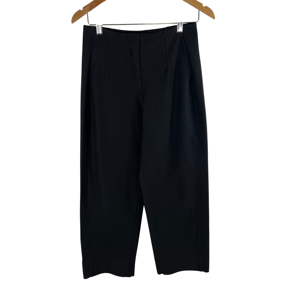Lululemon City Sleek 5 Pocket Wide Leg Pant Black High Rise‎ Crop LW5FWBS Size 2